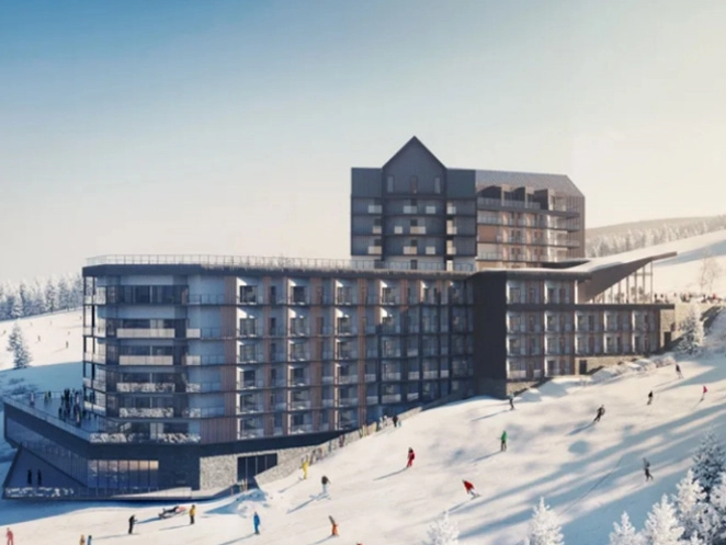 Aparthotel Infinity Zieleniec Ski&Spa – Eksluzywny Aparthotel z 7 kondygnacjami podziemnymi i 6 nadziemnymi